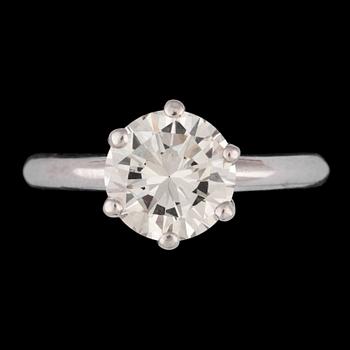 1113. RING, briljantslipad diamant, 1.94 ct,