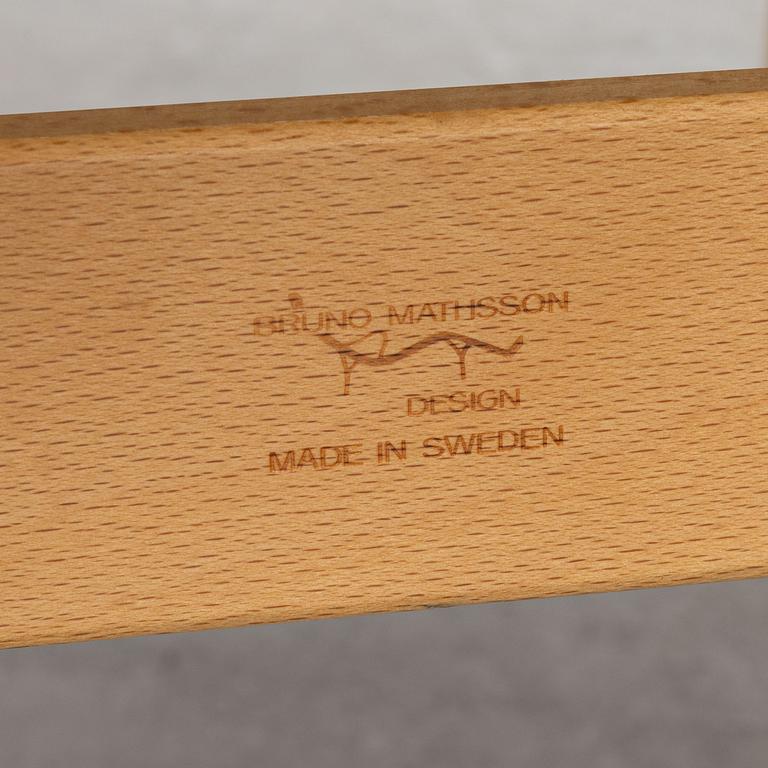 Bruno Mathsson, fåtöljer, ett par, "Mina", Dux.