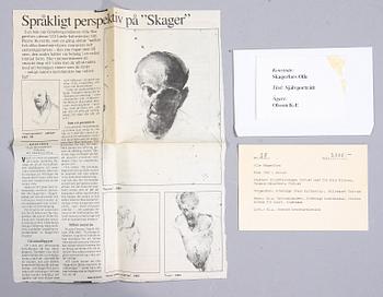 OLLE SKAGERFORS, olja på duk, sign.