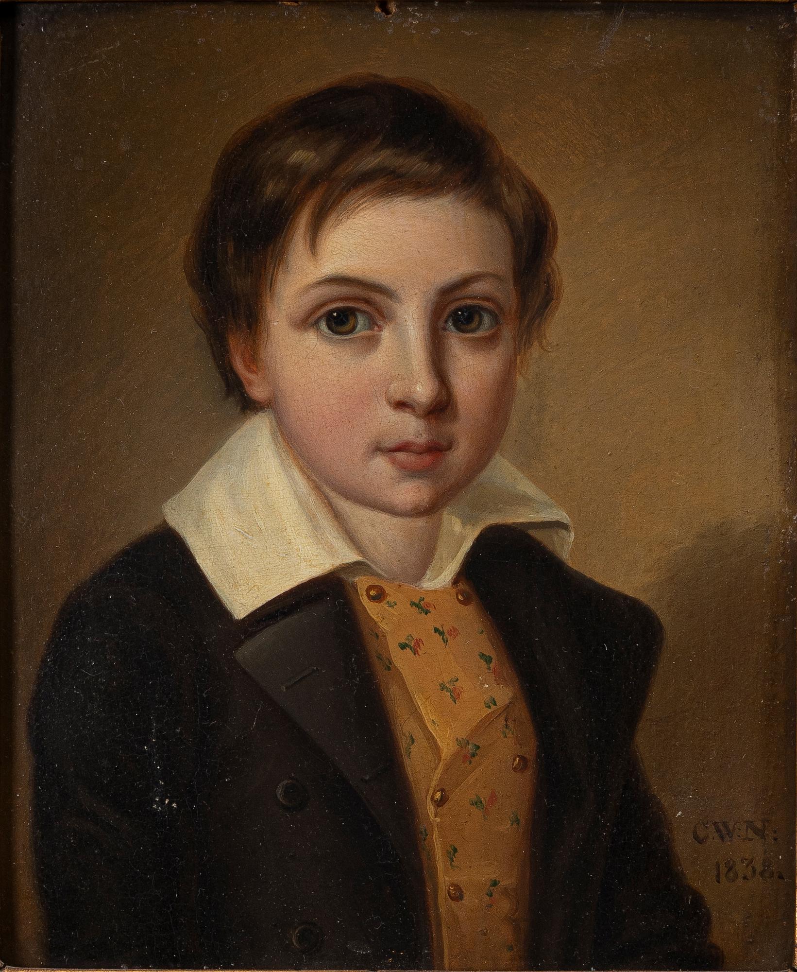 Carl Wilhelm Nordgren, Portrait of a Boy.