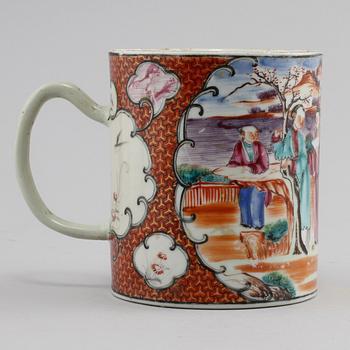 MUGG, porslin, Kina, 1700-tal.