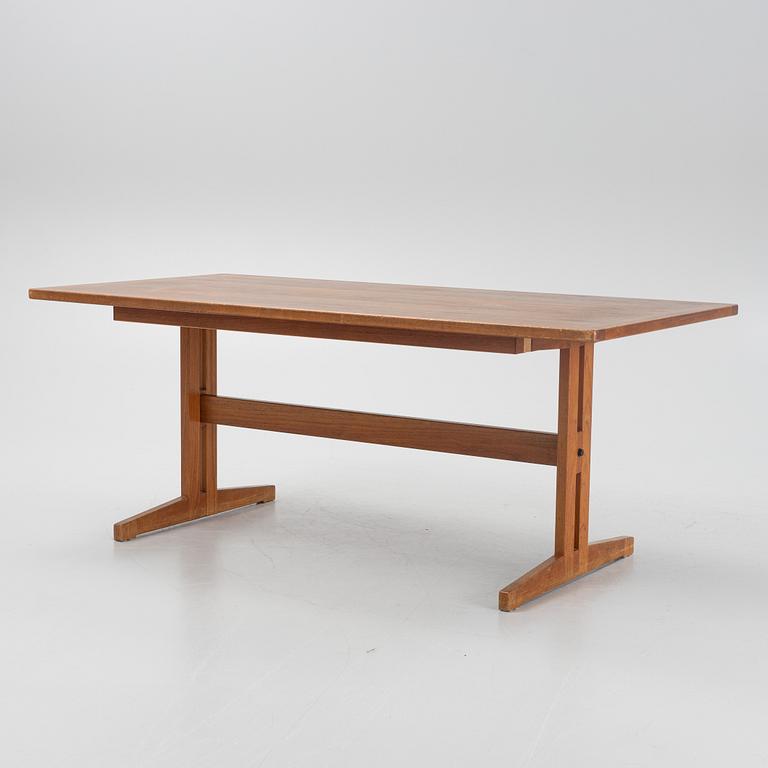 A teak dining table, 1960's.