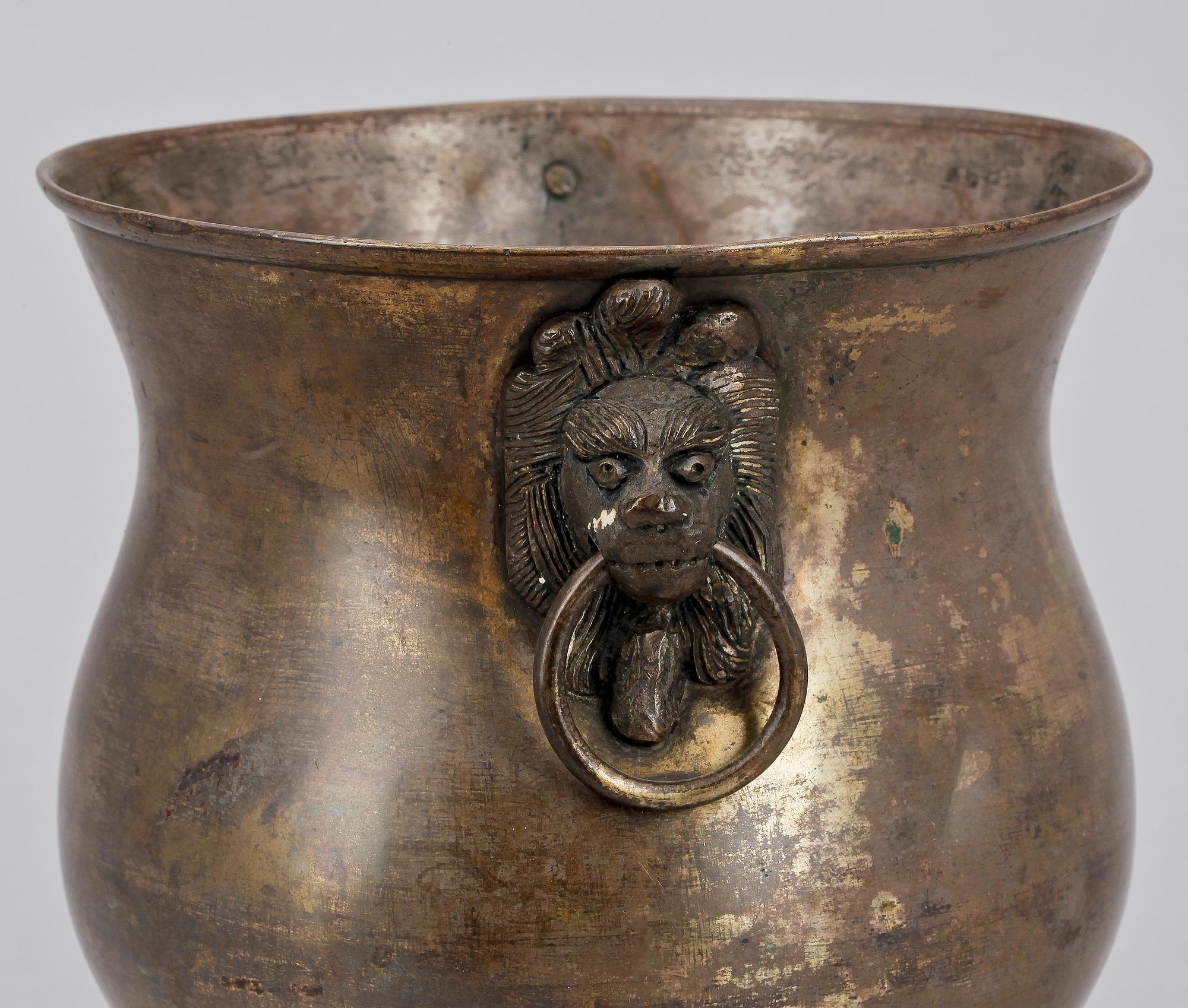 VINKYLARE, mässing, 1700/1800-tal.
