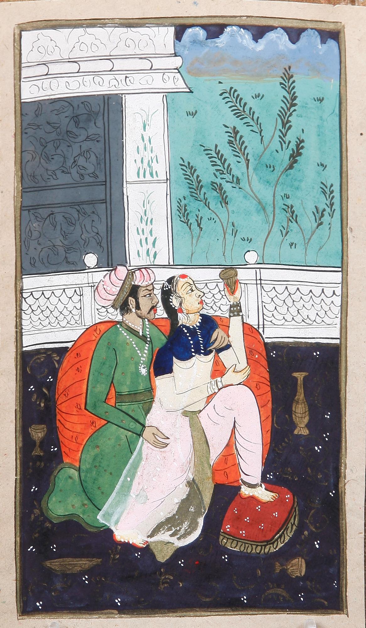 GOUACHER, 11 st. Orientaliska.