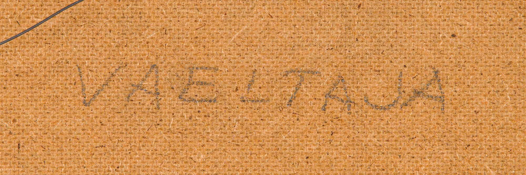 Max Salmi, "Vaeltaja" (Vandraren).