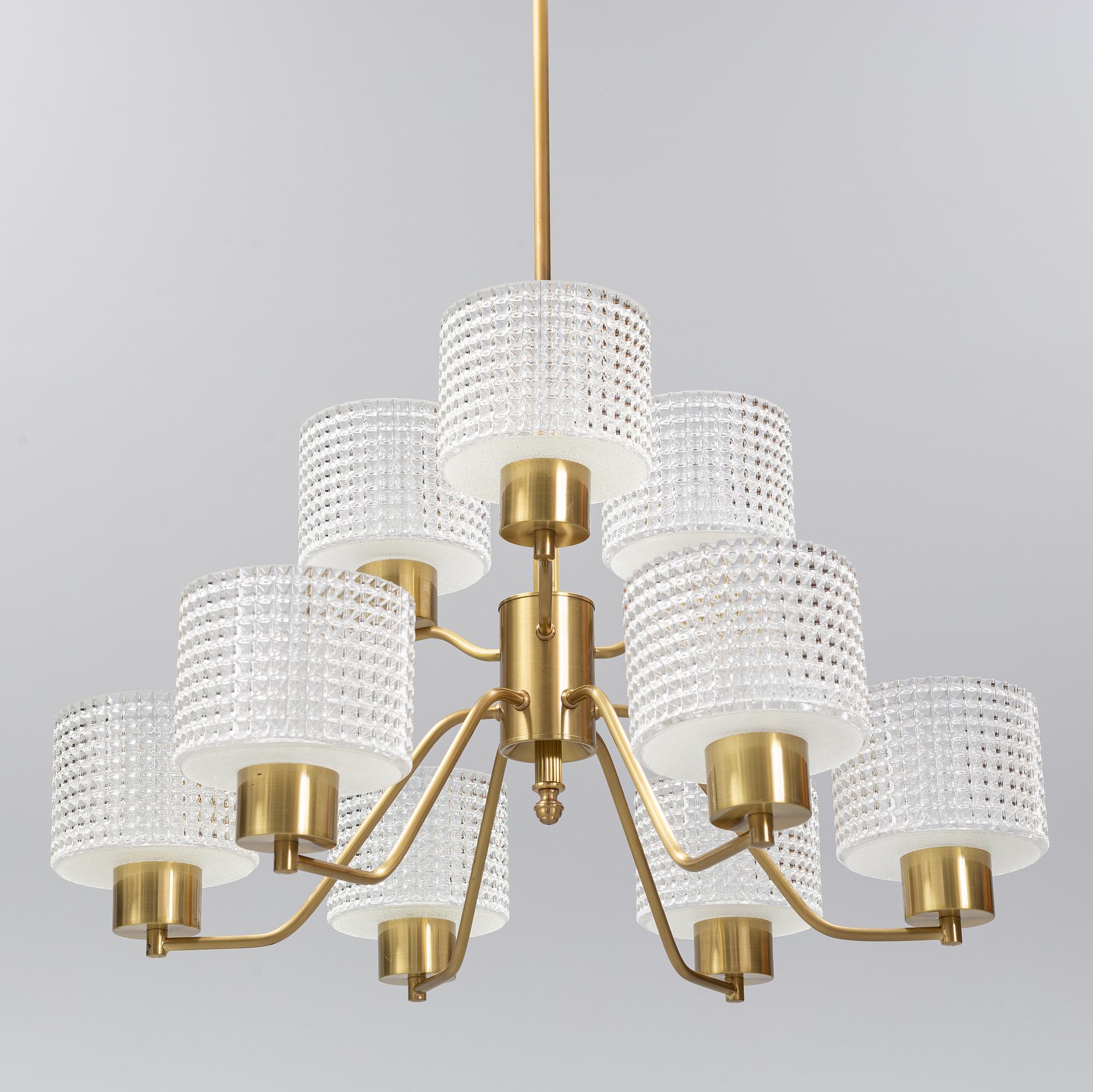 A 1960's-70's ceiling light.
