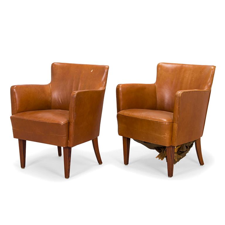 Arttu Brummer, a pair armchairs made to order 1936.