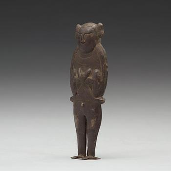 SKULPTUR, silver. Mingdynastin (1368-1644).