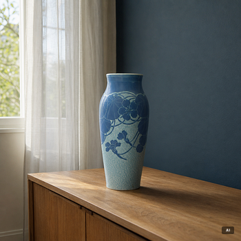 Josef Ekberg, A 'Sgraffito' vase, Gustavsberg, 1915.