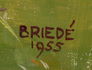 JOHAN BRIEDÉ, olja på duk, sign och dat 1955.