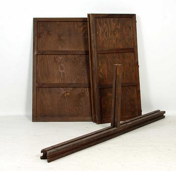 HALVMÅNEBORD, engelsk stil, 1900-tal.