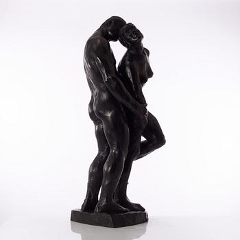 Gudmar Olovson, sculpture. Signed. Numbered. Foundry mark. Bronze, height 87 cm, length 40 cm.