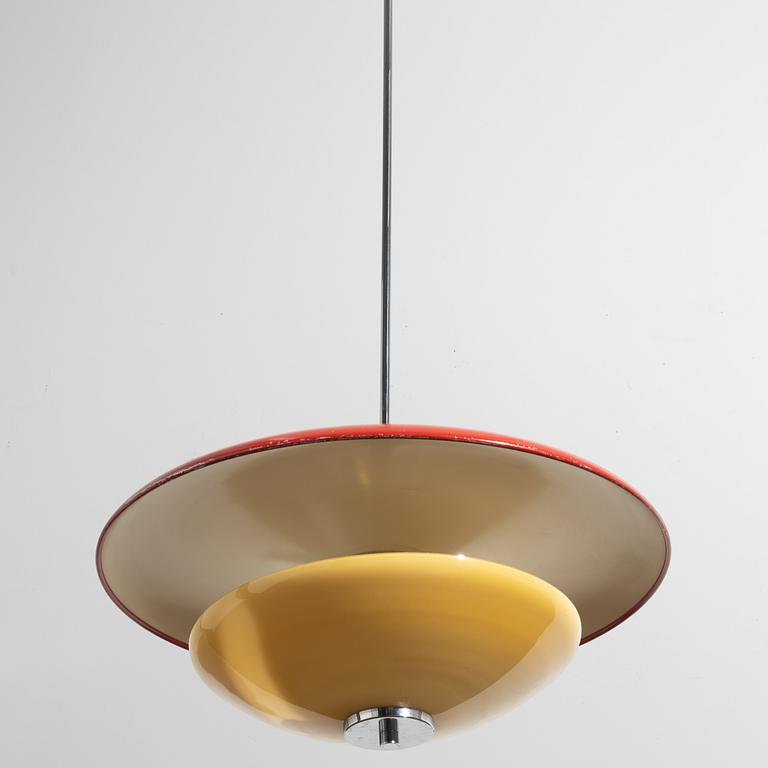 Cebe, a ceiling lamp model "75988", Svalöv, 1930s.