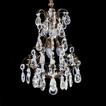 A Rococo Style Chandelier, first half of the 20th Century.