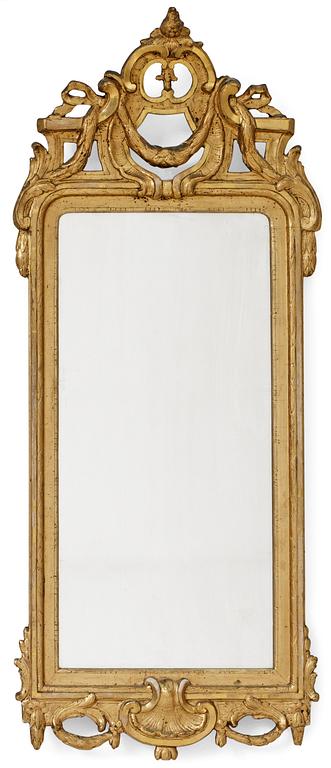 A Swedish Transition mirror, Stockholm 1770's.