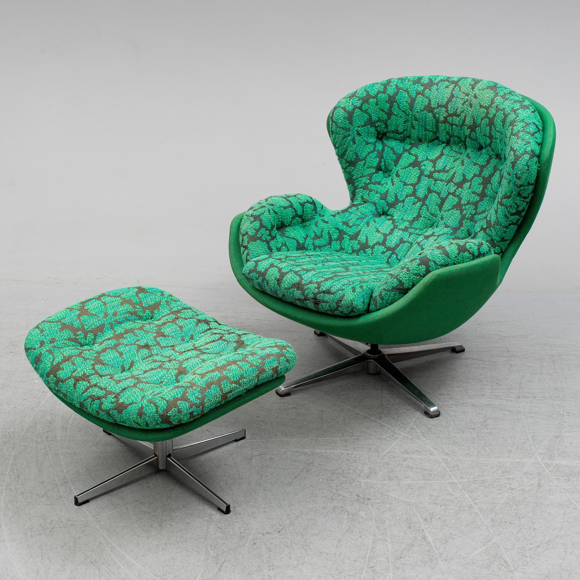A 'Partner' easy chair by Lennart Bender, Ulferts, Tibro, Sweden.