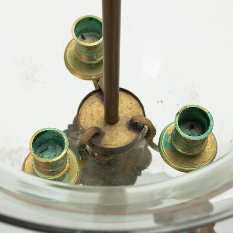 A Gustavian style chandelier, early 20th Century.