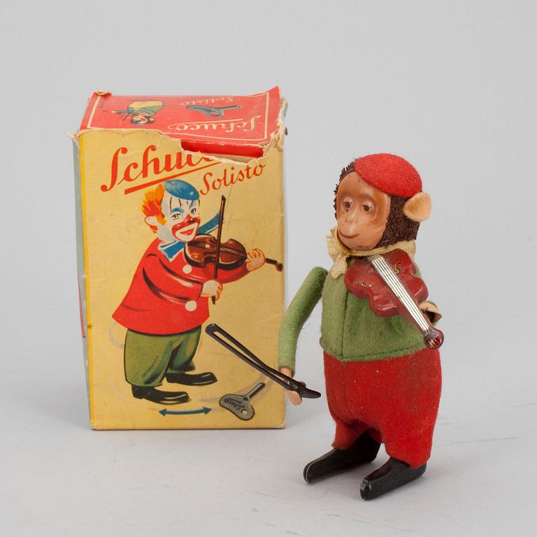 MEKANISK LEKSAK, Schuco "Solisto", Tyskland, 1900-talets mitt.