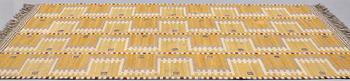 Marianne Richter, MATTO, "Gula havet", flat weave, ca 298 x 204 cm, signed AB MMF MR.