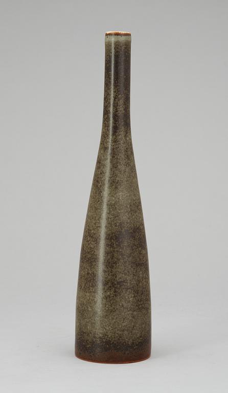 A Carl-Harry Stålhane stoneware vase by Rörstrand 1957.