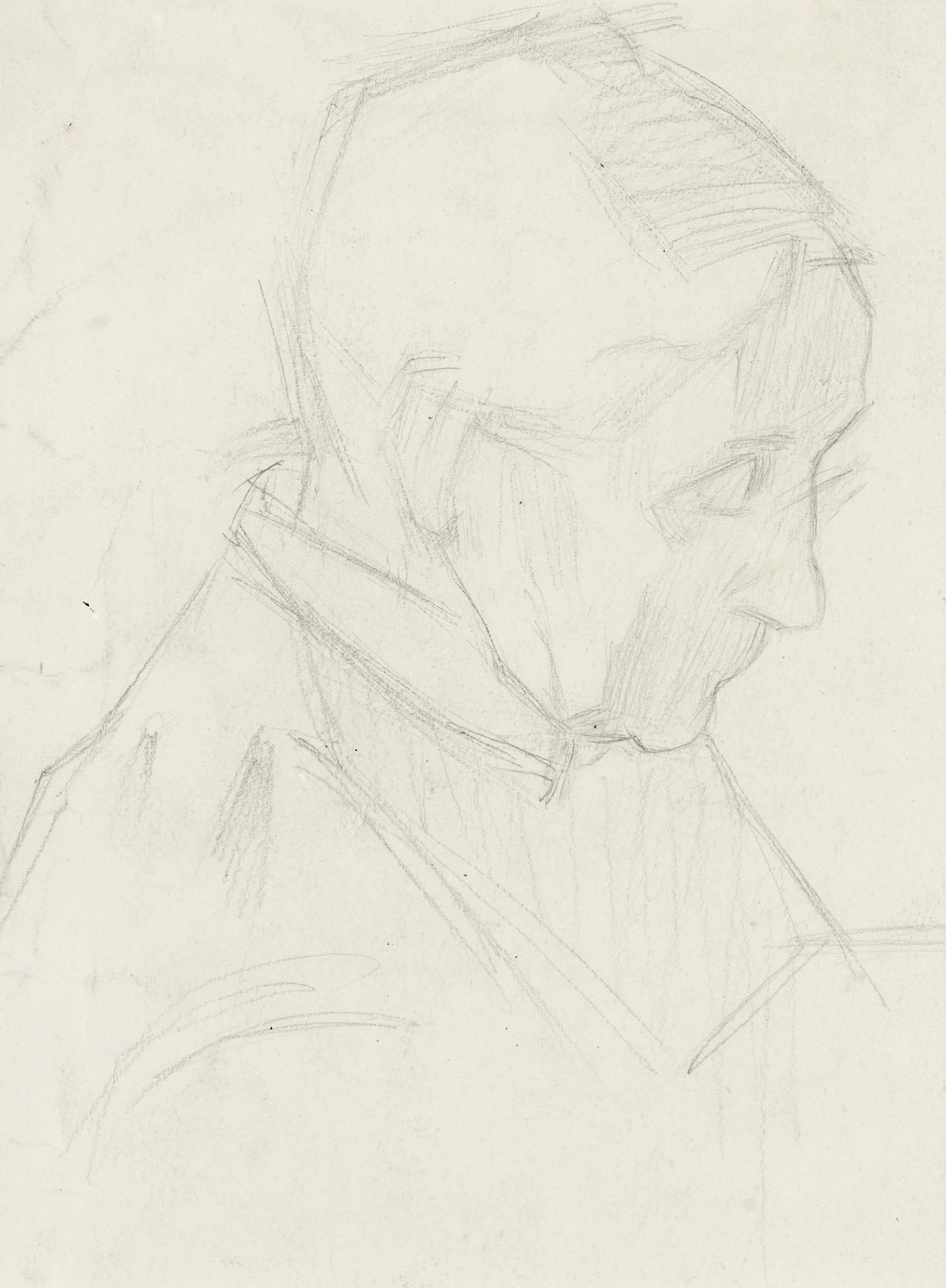 Helene Schjerfbeck, "Min mor".