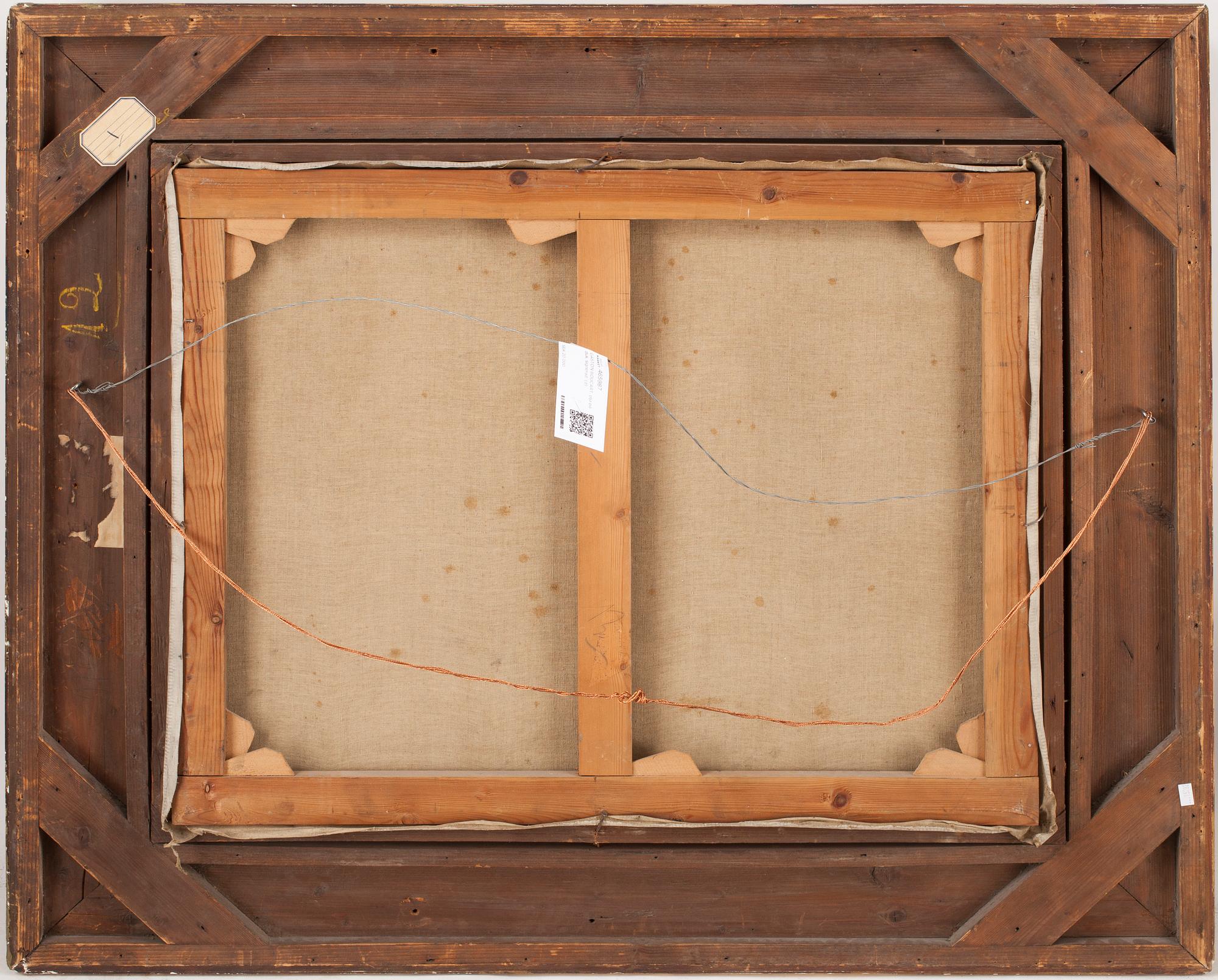 GASTON BOUCART, olja på duk, signerad.