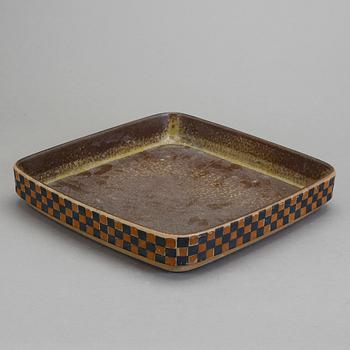 SKÅLFAT, stengods. "Silur", Stig Lindberg, Gustavsberg 1960-tal.