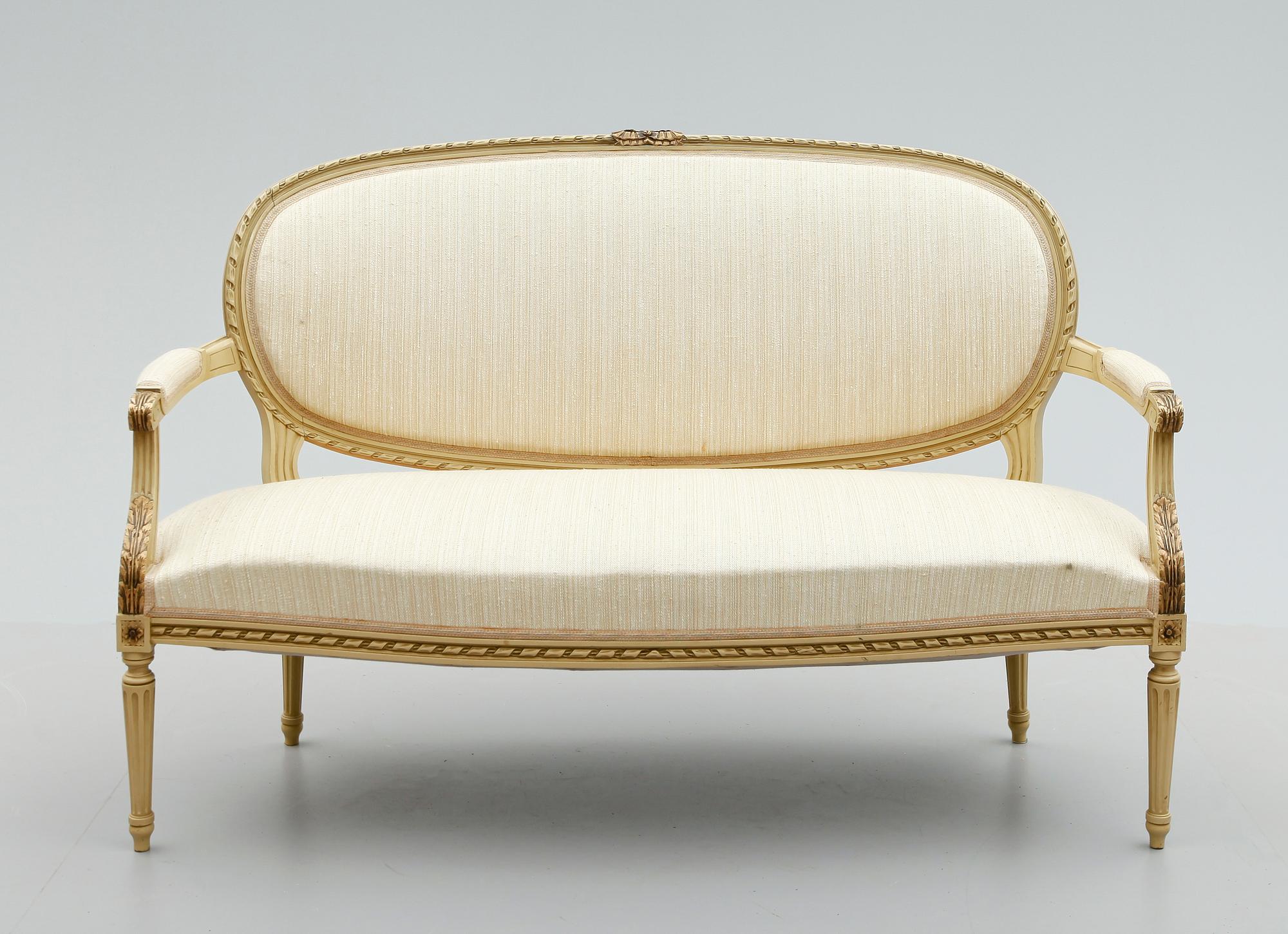 SOFFA, gustaviansk stil, 1900-talets mitt.