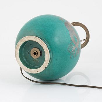 Wilhelm Kåge, bordslampa, "Argenta", Gustavsberg.