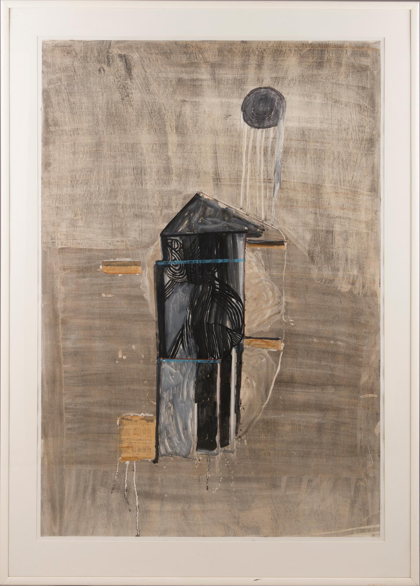 JAN KENNETH WECKMAN, sekatekniikka, signeerattu.