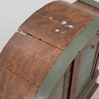 A folk-art cabinet from Värmland, Sweden, dated 1806.
