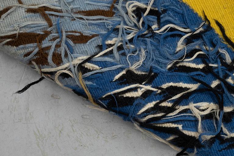 Jean Lurçat, A tapestry, "En Mansour", tapestry weave, ca 128 x 81 cm, signed Lurçat.