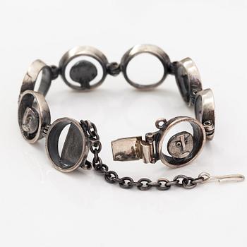 Jorma Laine, Rannekoru "Mörökölli", sterlinghopeaa. Turun Hopea, Turku.