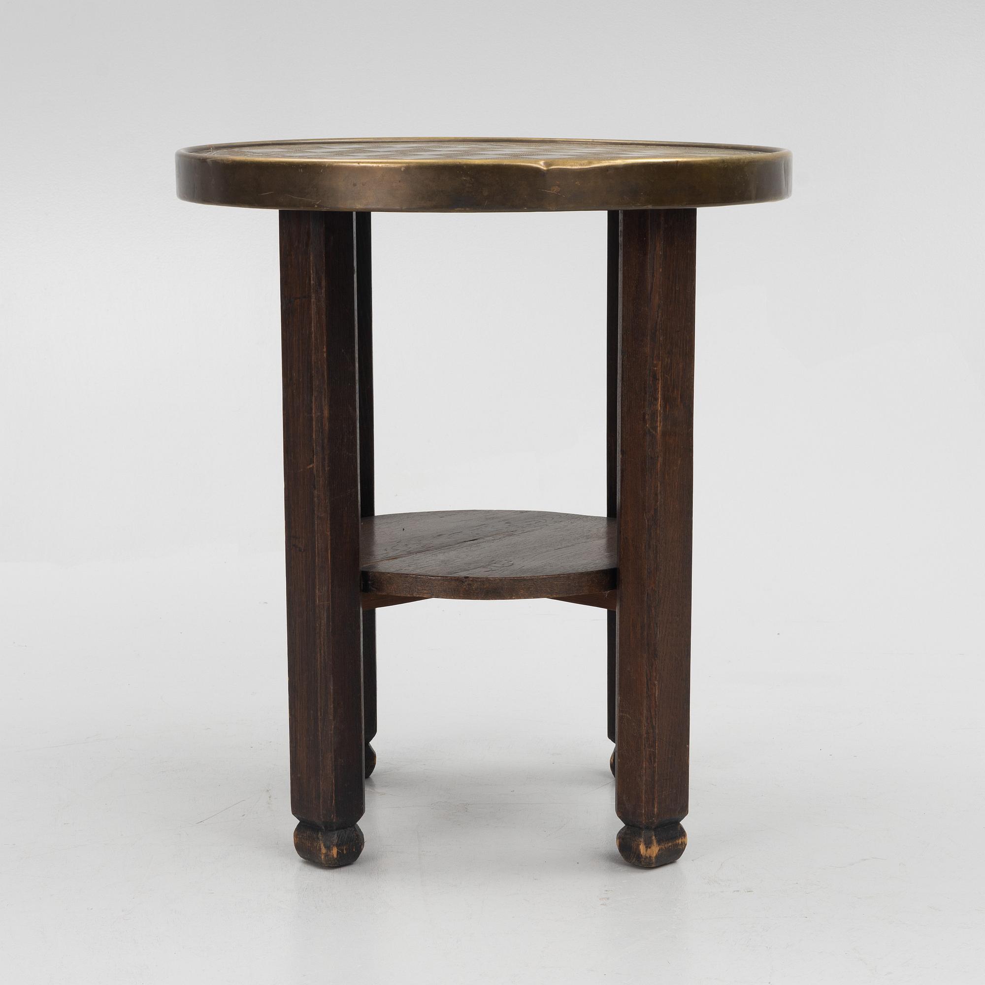 Chess table, first half of the 20th century.