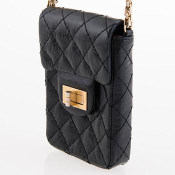 CHANEL Vintage Black Cell Phone Bag.