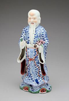 FIGURIN, porslin, Kina, 1900-tal.