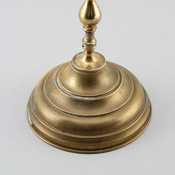 BORDSLAMPA, mässing, 1900-talets första hälft.