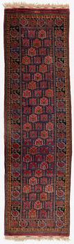 A runner carpet, Beshir, approx. 287 x 84 cm.