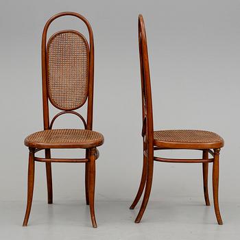 STOLAR, ett par, Thonet, omkring 1900.