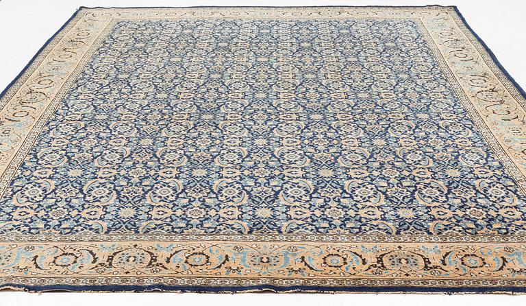 Matta, semiantik/old, Täbriz/Sarouk, ca 391 x 299 cm.