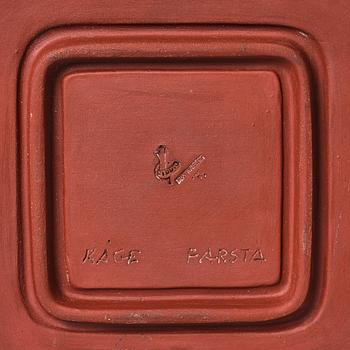 Wilhelm Kåge, a 'Farsta' stoneware dish, Gustavsberg studio, Sweden 1950.