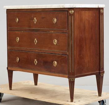 BYRÅ, sengustaviansk, 1800-tal.