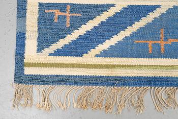 Britta Rendahl-Ljusterdal, a carpet, "Tarfala", rölakan, ca 300,5 x 201 cm signed BR.