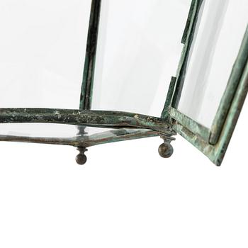 Ceiling lanterns, a pair, late 19th century.