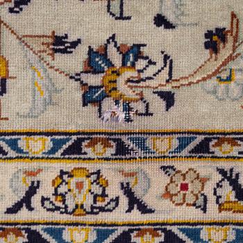 Carpet, Keshan, approx. 402 x 295 cm.