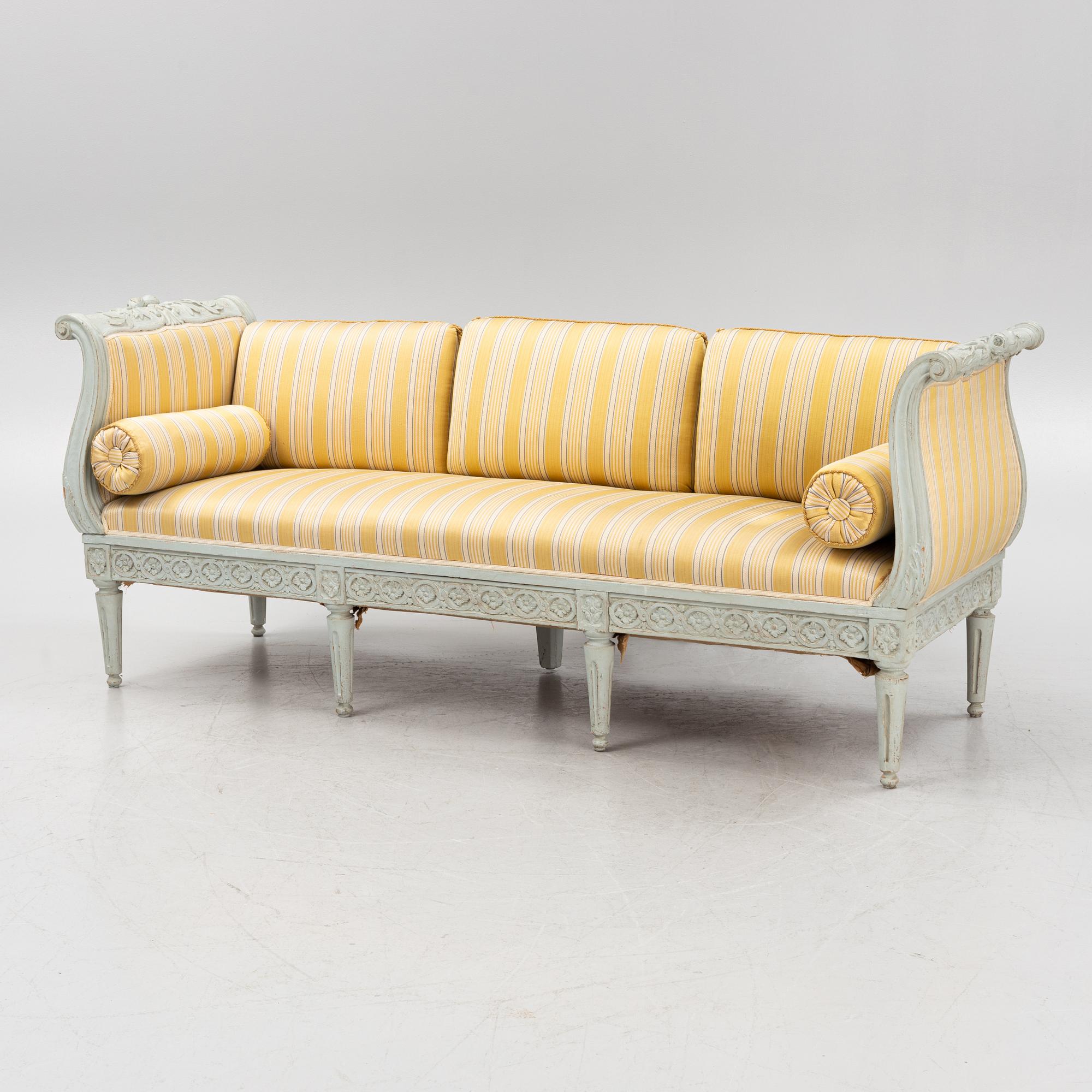 A sofa, second half of the 19th Century.