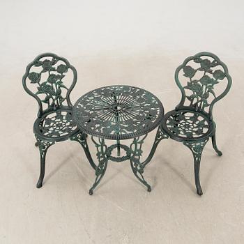 Garden furniture 3 pcs 20th century.