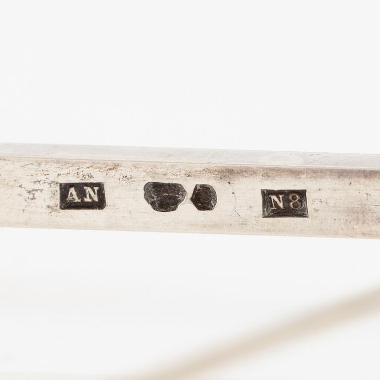 Wiwen Nilsson, brooch, silver and rock crystal, Anders Nilsson, Lund 1939.