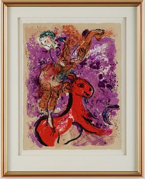 MARC CHAGALL, after, 1957. a lithographic poster.