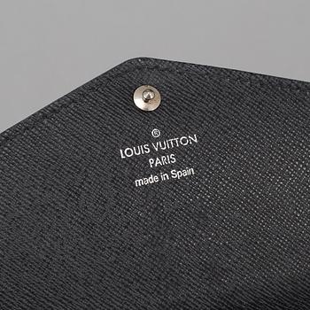 LOUIS VUITTON, pärm samt plånbok "Epi Sarah wallet".